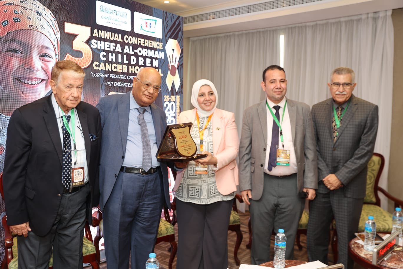 تكريم فرع التأمين الصحي الشامل بالأقصر في مؤتمر شفاء الأورمان