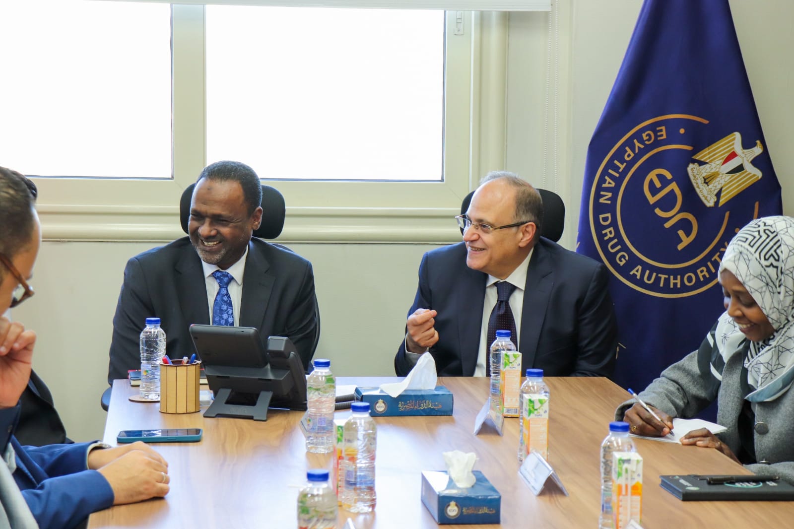 هيئة الدواء المصرية تستقبل وفد المجلس القومي للأدوية والسموم السوداني لبحث تعزيز التعاون الثنائي